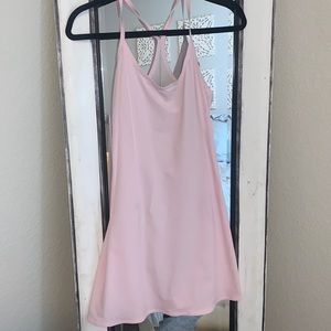 Light pink Outdoor Voices exercise dress